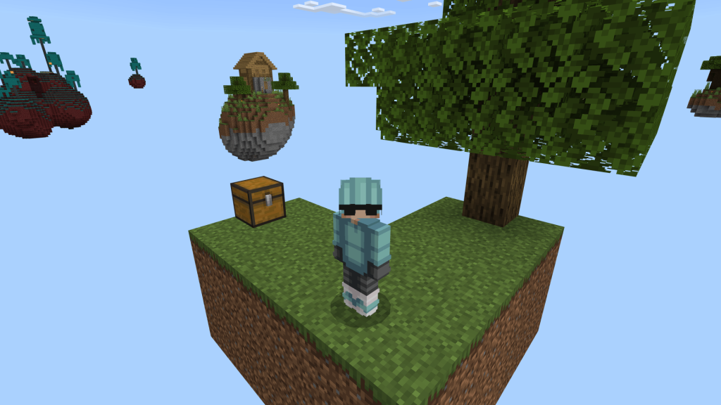 Карта Классический небесный вызов Minecraft PE