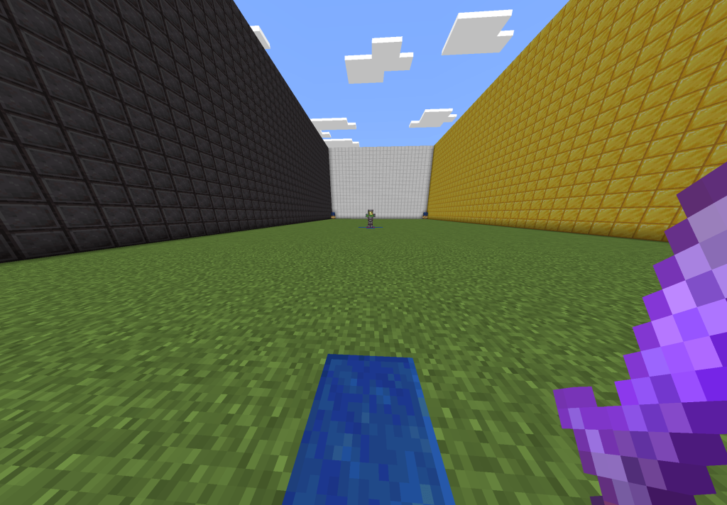 Карта Тренировка с булавой Minecraft PE
