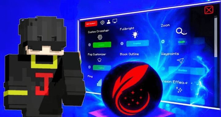Текстуры Feather Client Minecraft BE